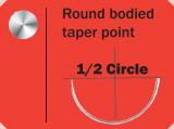 Surgicryl Rapid Taper Point 1/2 Circle